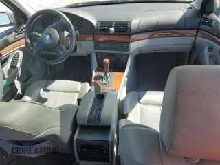 2003 BMW 5 Series 525iA with VIN WBADT43483G025221, listed as a Copart auction lot 73891174 with 42,228 mi miles and Salvage Title. Bid and sale history available at carsss.com. Image 8.