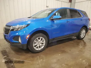 2024 Chevrolet Equinox LT with VIN 3GNAXUEG5RL269227, listed as a Copart auction lot 52824835 with 15,307 mi miles and Salvage Title. Bid and sale history available at carsss.com. Image 1.