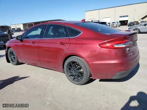 2019 Ford Fusion SE with VIN 3FA6P0HD5KR275210, listed as a Copart auction lot 46042545 with 85,387 mi miles and Salvage Title. Bid and sale history available at carsss.com. Image 2.