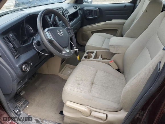 2010 Honda Ridgeline RT with VIN 5FPYK1F23AB008602, listed as a Copart auction lot 52180695 with 144,878 mi miles and Salvage Title. Bid and sale history available at carsss.com. Image 7.