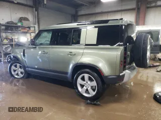 2025 Land Rover Defender S с VIN SALEJ7EXXS2363343, выставлен на аукционе Copart как лот 47466005 с пробегом 118 миль миль и Списание • Salvage title. История ставок и продаж доступна на DreamBid. Изображение 2.