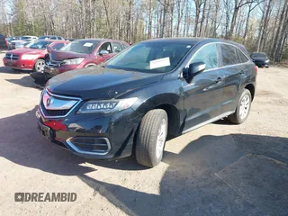 2016 Acura RDX Tech Pkg with VIN 5J8TB4H51GL017298, listed as a IAAI auction lot 41988412 with 147,725 mi miles. Bid and sale history available at carsss.com. Image 2.
