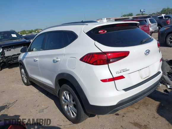 2021 Hyundai Tucson Value with VIN KM8J33A42MU314290, listed as a IAAI auction lot 41986298 with 32,740 mi miles and . Bid and sale history available at DreamBid. Image 3.