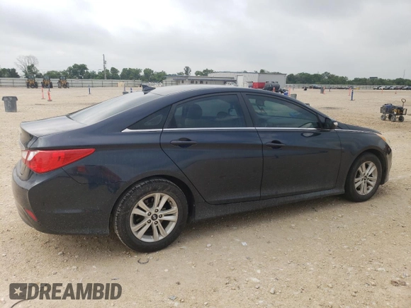 2014 Hyundai Sonata GLS with VIN 5NPEB4AC2EH909741, listed as a Copart auction lot 55520215 with 151,621 mi miles and Clean Title. Bid and sale history available at carsss.com. Image 3.
