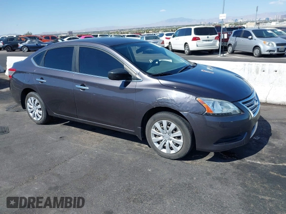 2014 Nissan Sentra S with VIN 3N1AB7AP0EL685651, listed as a IAAI auction lot 42179794 with 133,260 mi miles and . Bid and sale history available at DreamBid. Image 1.