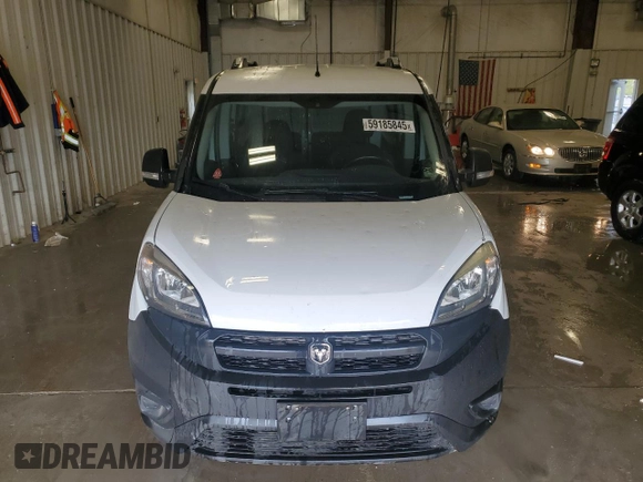2017 Ram ProMaster City Cargo Tradesman z VIN ZFBERFAB6H6D39181, wystawiony jako Copart lot #59185845 z przebiegiem 152 780 mil mil oraz Nie do naprawy • Non repairable. Historia ofert i sprzedaży dostępna na DreamBid. Obrazek 5.