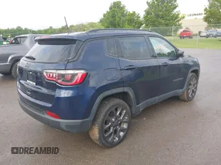 2021 Jeep Compass 80th Anniversary with VIN 3C4NJDEB5MT520949, listed as a IAAI auction lot 42447568 with 43,840 mi miles and . Bid and sale history available at DreamBid. Image 4.