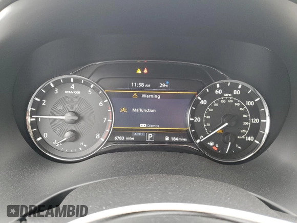 2024 Infiniti QX80 LUXE with VIN JN8AZ2AE0R9330122, listed as a Copart auction lot 88678885 with 6,783 mi miles and Salvage Title. Bid and sale history available at carsss.com. Image 9.