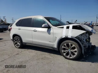 2017 BMW X5 sDrive35i with VIN 5UXKR2C30H0X07142, listed as a Copart auction lot 52051445 with 43,520 mi miles and Salvage Title. Bid and sale history available at carsss.com. Image 4.