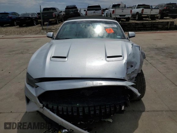 2018 Ford Mustang EcoBoost Premium with VIN 1FATP8UH4J5110910, listed as a Copart auction lot 67182883 with Not Provided miles and Salvage Title. Bid and sale history available at carsss.com. Image 5.