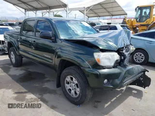 2013 Toyota Tacoma PreRunner with VIN 3TMJU4GN5DM142445, listed as a IAAI auction lot 42229447 with 139,779 mi miles and . Bid and sale history available at DreamBid. Image 1.