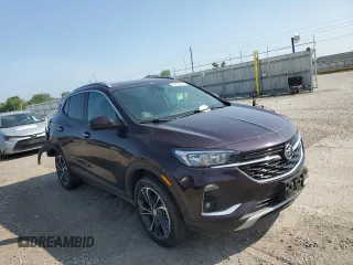 2020 Buick Encore GX Select with VIN KL4MMESL6LB097153, listed as a Copart auction lot 60819435 with 55,715 mi miles and Salvage title. Bid and sale history available at DreamBid. Image 4.