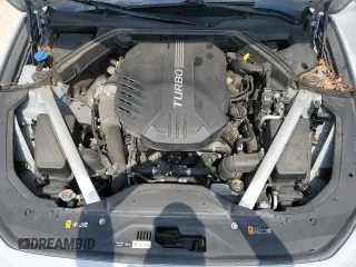 2019 Genesis G70 3.3T Advanced with VIN KMTG74LE9KU032645, listed as a Copart auction lot 61433474 with 60,440 mi miles and Salvage Title. Bid and sale history available at carsss.com. Image 11.