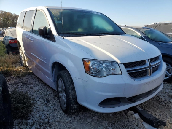2017 Dodge Grand Caravan SE Plus with VIN 2C4RDGBG4HR776535, listed as a Copart auction lot 81783914 with 345,134 mi miles and Clean Title. Bid and sale history available at carsss.com. Image 4.