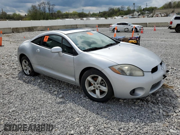 2007 Mitsubishi Eclipse GS with VIN 4A3AK24F27E021158, listed as a Copart auction lot 54696175 with 172,163 mi miles and Salvage Title. Bid and sale history available at carsss.com. Image 4.