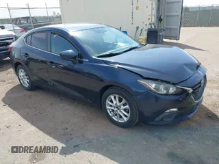 2016 Mazda 3 i Sport with VIN JM1BM1U77G1338493, listed as a IAAI auction lot 41990820 with 155,339 mi miles and . Bid and sale history available at carsss.com. Image 1.