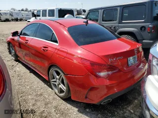 2014 Mercedes-Benz CLA-Class CLA 250 with VIN WDDSJ4GBXEN078287, listed as a Copart auction lot 84722794 with 0 mi miles and Clean Title. Bid and sale history available at carsss.com. Image 2.