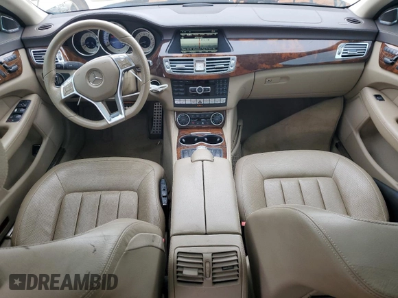 2014 Mercedes-Benz CLS 550 with VIN WDDLJ7DB9EA114598, listed as a Copart auction lot 58424085 with 154,231 mi miles and Clean title. Bid and sale history available at DreamBid. Image 8.