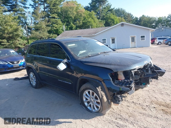 2014 Jeep Grand Cherokee Laredo with VIN 1C4RJFAG1EC174927, listed as a IAAI auction lot 40081743 with 194,396 mi miles. Bid and sale history available at carsss.com. Image 1.