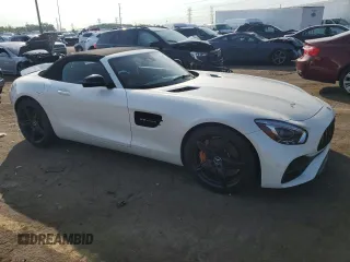 2018 Mercedes-Benz AMG GT AMG GT z VIN WDDYK7HA5JA018630, wystawiony jako Copart lot #67738304 z przebiegiem Nie podano mil oraz Czysty tytuł • Clean title. Historia ofert i sprzedaży dostępna na DreamBid. Obrazek 4.