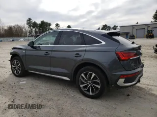 2023 Audi Q5 Sportback S line Prestige with VIN WA16AAFY9P2183305, listed as a Copart auction lot 49780375 with 18,139 mi miles and Salvage title. Bid and sale history available at DreamBid. Image 2.