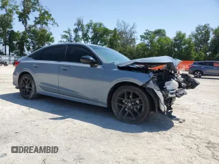 2024 Honda Civic Sport z VIN 2HGFE2F54RH546823, wystawiony jako Copart lot #54879505 z przebiegiem 35 186 mil mil oraz Nie do naprawy • Non repairable. Historia ofert i sprzedaży dostępna na DreamBid. Obrazek 4.