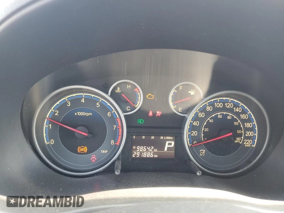 2010 Suzuki SX4 with VIN JS2YB5A24A6300249, listed as a Copart auction lot 71565394 with 291,886 mi miles and Salvage Title. Bid and sale history available at DreamBid. Image 9.
