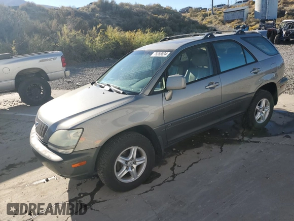 2003 Lexus RX 300 with VIN JTJHF10U630301545, listed as a Copart auction lot 75288894 with 218,602 mi miles and Salvage Title. Bid and sale history available at carsss.com. Image 1.