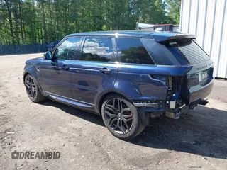 2017 Land Rover Range Rover Sport Autobiography z VIN SALWV2FE4HA155191, wystawiony jako IAAI lot #42329524 z przebiegiem 126 120 mil mil oraz . Historia ofert i sprzedaży dostępna na DreamBid. Obrazek 3.