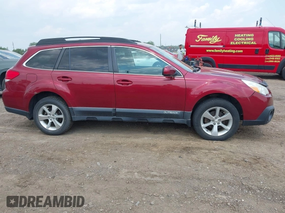 2013 Subaru Outback Limited with VIN 4S4BRCKC7D3266803, listed as a IAAI auction lot 42473324 with 176,441 mi miles and . Bid and sale history available at DreamBid. Image 13.