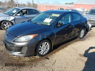 2012 Mazda Mazda3 i Grand Touring with VIN JM1BL1W82C1631267, listed as a IAAI auction lot 41633356 with 158,861 mi miles. Bid and sale history available at carsss.com. Image 18.