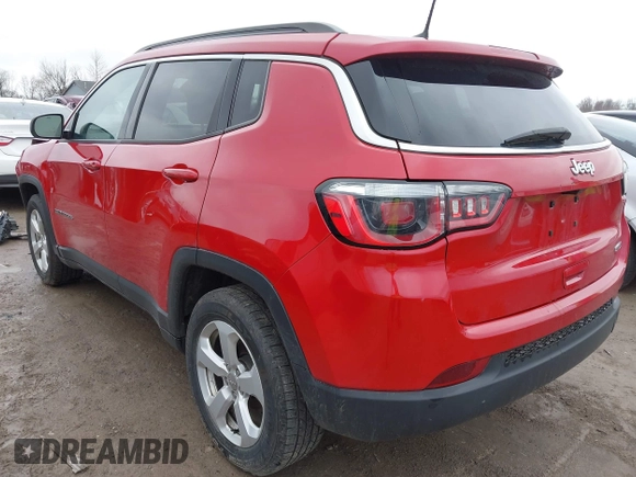 2017 Jeep Compass Latitude with VIN 3C4NJCBB4HT653125, listed as a IAAI auction lot 42006468 with Not provided miles and . Bid and sale history available at DreamBid. Image 3.