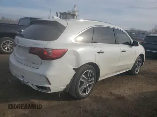 2018 Acura MDX Sport Hybrid w/Advance Pkg with VIN 5J8YD7H74JL001297, listed as a Copart auction lot 40394984 with 94,372 mi miles. Bid and sale history available at carsss.com. Image 3.