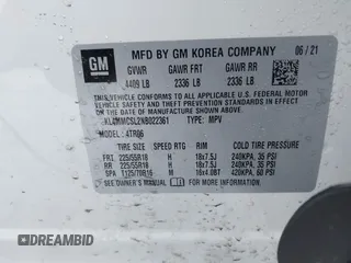 2022 Buick Encore GX Preferred с VIN KL4MMCSL2NB022361, выставлен на аукционе IAAI как лот 41508844 с пробегом 41 817 миль миль и . История ставок и продаж доступна на DreamBid. Изображение 9.