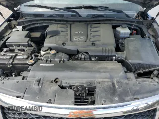 2017 Infiniti QX80 with VIN JN8AZ2NF8H9644229, listed as a Copart auction lot 50521545 with 141,122 mi miles and Salvage Title. Bid and sale history available at carsss.com. Image 14.