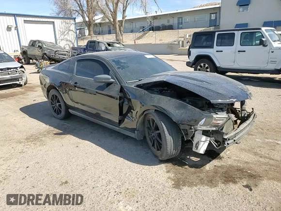 2012 Ford Mustang V6 Premium with VIN 1ZVBP8AM0C5264957, listed as a Copart auction lot 47693555 with 118,936 mi miles and Salvage Title. Bid and sale history available at carsss.com. Image 10.