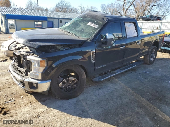 2022 Ford Super Duty F-350 SRW XL with VIN 1FT7W3BT0NEC14292, listed as a Copart auction lot 79079673 with 0 mi miles and Salvage Title. Bid and sale history available at carsss.com. Image 1.