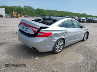 2013 Hyundai Azera z VIN KMHFH4JG5DA225239, wystawiony jako IAAI lot #42166107 z przebiegiem 118 350 mil mil oraz . Historia ofert i sprzedaży dostępna na DreamBid. Obrazek 4.