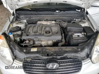 2010 Hyundai Accent GLS with VIN KMHCN4AC4AU483643, listed as a Copart auction lot 51972445 with 134,288 mi miles and Salvage Title. Bid and sale history available at carsss.com. Image 12.