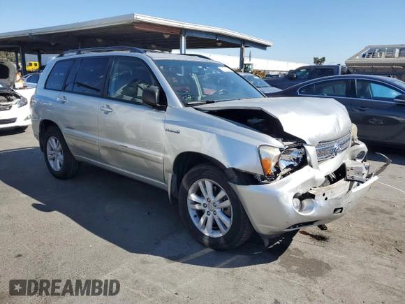 2007 Toyota Highlander Hybrid w/3rd Row with VIN JTEDW21A470021877, listed as a Copart auction lot 70078704 with 214,869 mi miles and Clean Title. Bid and sale history available at carsss.com. Image 4.