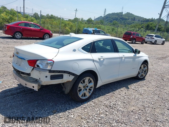 2016 Chevrolet Impala LS with VIN 2G11X5SA9G9128720, listed as a IAAI auction lot 42792924 with 133,697 mi miles and . Bid and sale history available at DreamBid. Image 4.