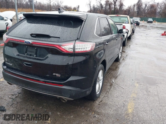 2017 Ford Edge SEL with VIN 2FMPK4J87HBB96013, listed as a IAAI auction lot 41493642 with 109,294 mi miles. Bid and sale history available at carsss.com. Image 4.