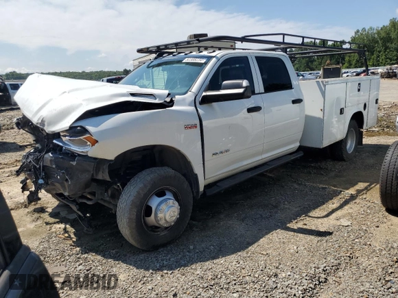 2024 Ram 2500 Laramie with VIN 3C6UR5FL6RG366874, listed as a Copart auction lot 55081125 with 18,460 mi miles and Salvage title. Bid and sale history available at DreamBid. Image 1.