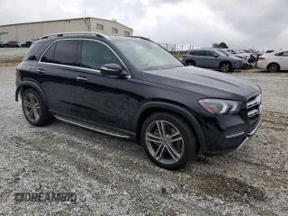 2020 Mercedes-Benz GLE 450 with VIN 4JGFB5KE5LA021446, listed as a Copart auction lot 56061505 with 112,531 mi miles and Salvage title. Bid and sale history available at DreamBid. Image 4.