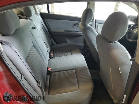 2008 Nissan Sentra S with VIN 3N1AB61E48L620251, listed as a Copart auction lot 58914325 with 156,859 mi miles and Salvage title. Bid and sale history available at DreamBid. Image 10.