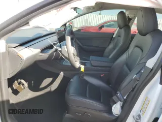 2021 Tesla Model Y Long Range with VIN 5YJYGDEEXMF146617, listed as a Copart auction lot 49347125 with 98,084 mi miles and Salvage Title. Bid and sale history available at DreamBid. Image 7.
