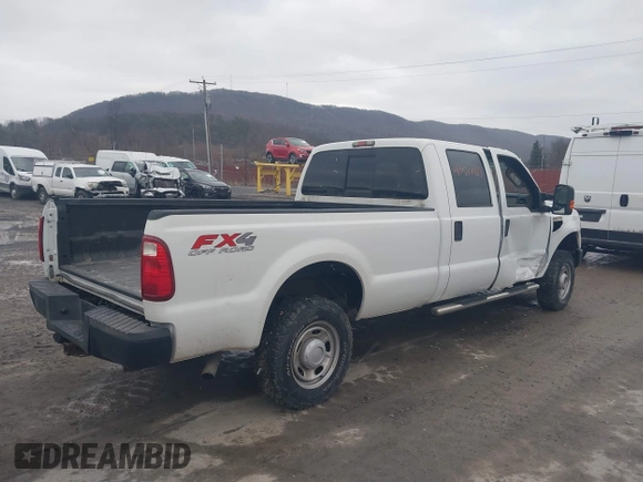 2010 Ford Super Duty F-250 SRW XL with VIN 1FTSW2B59AEB36692, listed as a IAAI auction lot 41517219 with 43,151 mi miles. Bid and sale history available at carsss.com. Image 4.