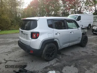 2020 Jeep Renegade Altitude z VIN ZACNJAB10LPK95238, wystawiony jako Copart lot #75056424 z przebiegiem 63 015 mil mil oraz Szkoda całkowita • Salvage title. Historia ofert i sprzedaży dostępna na DreamBid. Obrazek 3.
