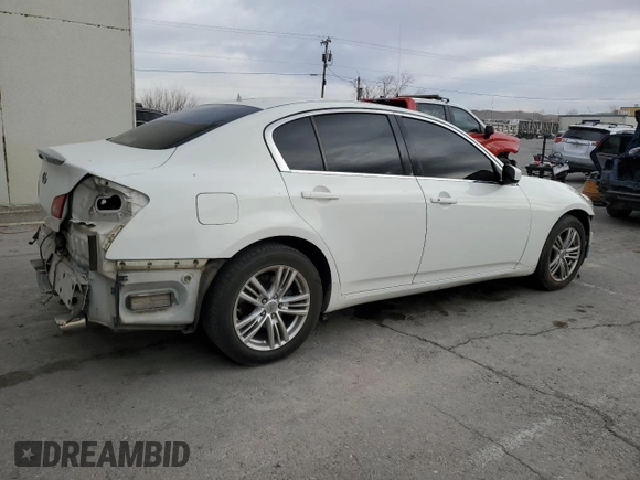 2012 Infiniti G37 x with VIN JN1CV6AR0CM975080, listed as a Copart auction lot 87237924 with 119,504 mi miles and Clean Title. Bid and sale history available at DreamBid. Image 3.