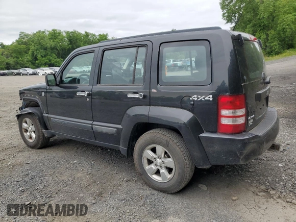 2012 Jeep Liberty Sport with VIN 1C4PJMAK9CW212920, listed as a Copart auction lot 61192785 with 181,561 mi miles and Salvage title. Bid and sale history available at DreamBid. Image 2.